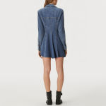 Autumn casual denim women's long-sleeved dress
