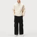 Men's casual multi-pocket work trousers