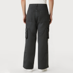 Men's casual straight mid-rise work trousers