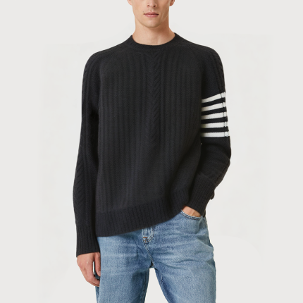 High quality autumn crew neck men's sweater