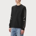 Simple round neck long sleeve men's sweatshirt