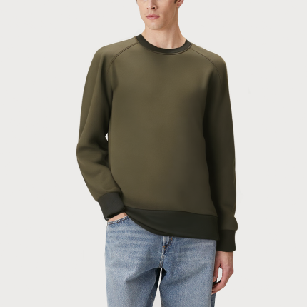 High quality round neck long sleeve men's sweatshirt