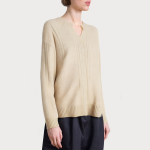 Casual V-neck loose women's sweater