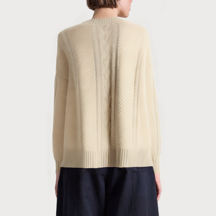 Casual V-neck loose women's sweater