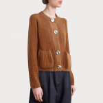 Fashionable chunky knitted women's sweater