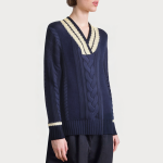 Autumn fashion V-neck women's sweater