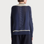 Autumn fashion V-neck women's sweater