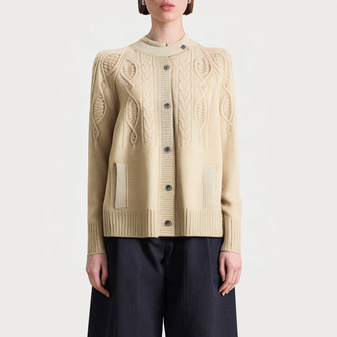 High quality vintage warm women's sweater