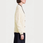 Elegant and casual V-neck women's sweater