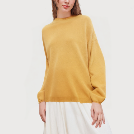 High quality soft round neck women's sweatshirt