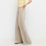 High elastic drawstring breathable women's trousers